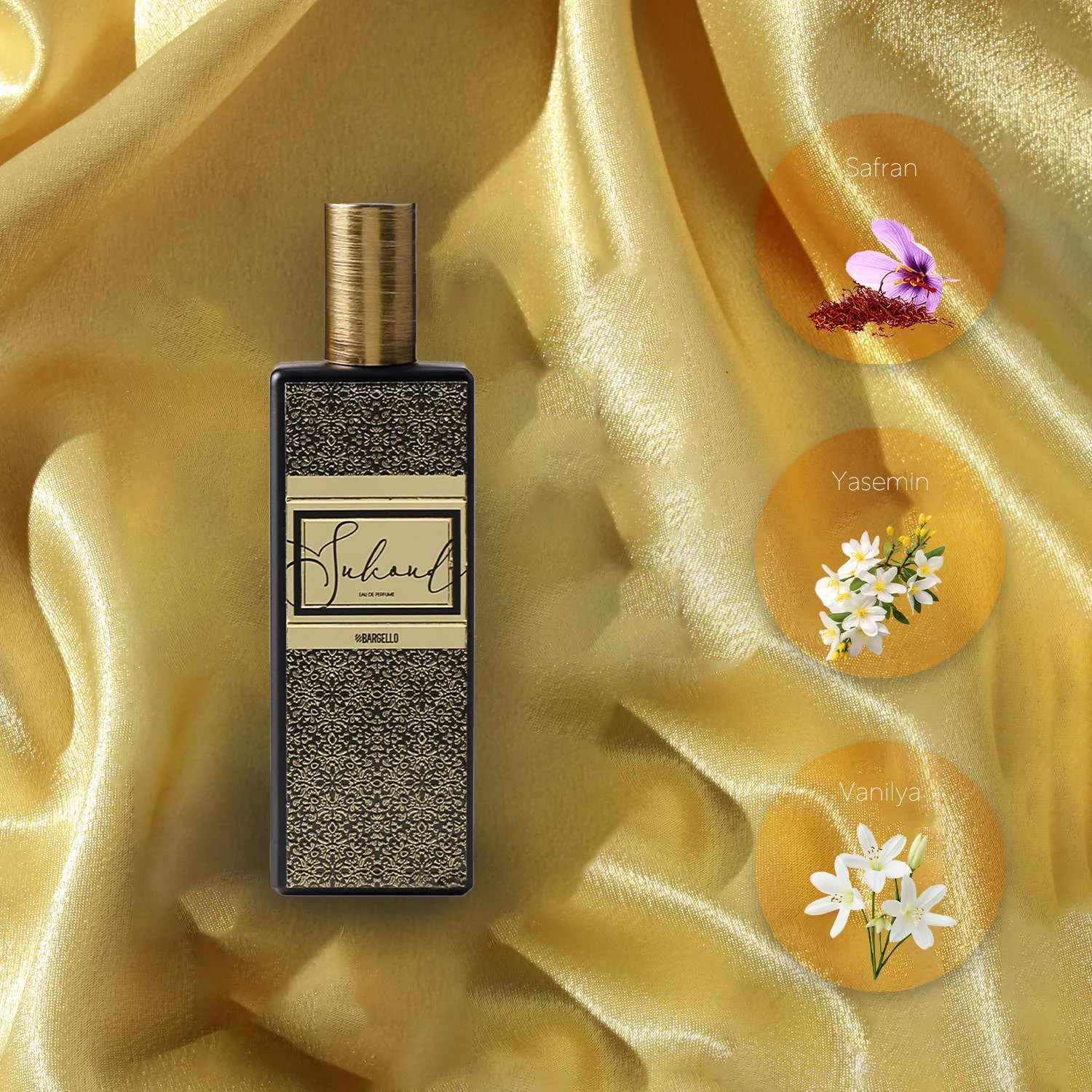 Sukoud Bargello parfum unisexe 50 ml Eau de Parfum orientale inspirée de Arabian Oud Kalemat